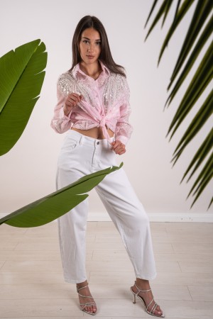camicia angela con paillettes  camicia angela con paillettes  camicia angela con paillettes