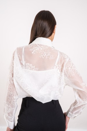 angela-Shirt mit Pailletten Angela-Shirt mit Pailletten Angela-Hemd mit Pailletten