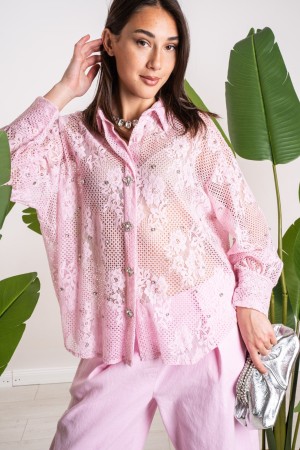 carla lace shirt with rhinestone lace carla shirt with rhinestone lace carla shirt with rhinestones
