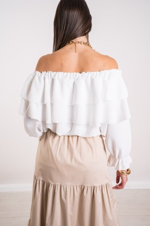 clarissa Bluse mit Raben Bluse Clarissa mit Raben Bluse Clarissa mit Raben