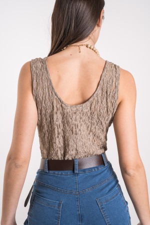 körpertank Top Vanessa in Spitze Körpertank Top Vanessa Lace Body Tank Top Vanessa Spitze