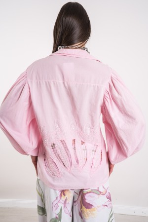 sabrina shirt with embroidery on the back Sabrina shirt with embroidery on the back Sabrina shirt with embroidery on the back