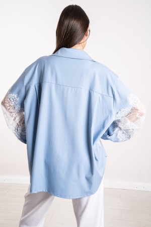 sofia shirt with lace Sofia shirt with lace Sofia shirt with lace