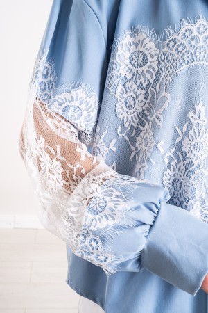 sofia shirt with lace Sofia shirt with lace Sofia shirt with lace