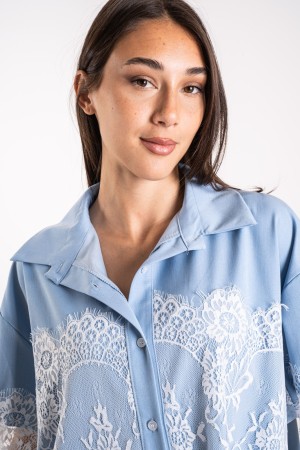 sofia shirt with lace Sofia shirt with lace Sofia shirt with lace