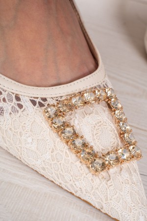 Décolleté Susanna en Encaje Con Hebilla Décolleté Susanna En Cordillo Con Hebilla Décolleté Susanna En Lace Con Hebilla