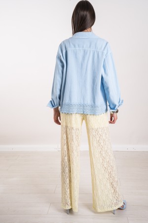 giacca cielo in denim  giacca cielo in denim  giacca cielo in denim