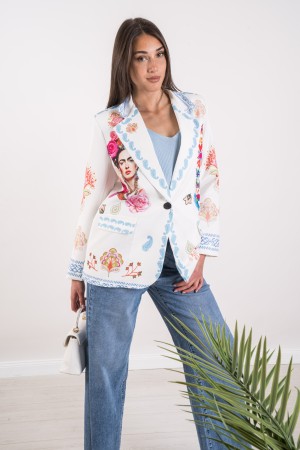 veste Milena avec imprimé de la veste Milena avec imprimé veste Milena avec impression