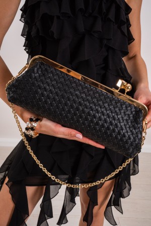 Hand-air clutch with hand-held clutch shoulder strap with shoulder strap with shoulder strap
