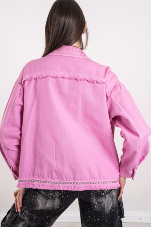 weiße Jacke mit weißen Jacke Ketten mit weißen Jacke Ketten mit Ketten