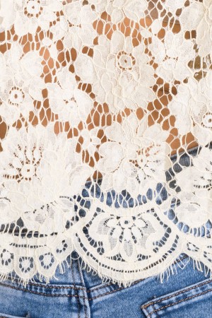 pearl Pearl Jersey con perla perla perla perla perla perla ronda perla de perla de punto de punto con ...