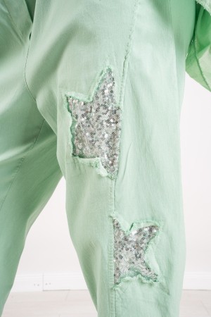 pantaloni star con paillettes  pantaloni star con paillettes  pantaloni star con paillettes
