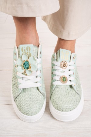 Lady sneakers with woven fantasy Lady sneakers with woven fantasy Lady sneakers with woven fantasy