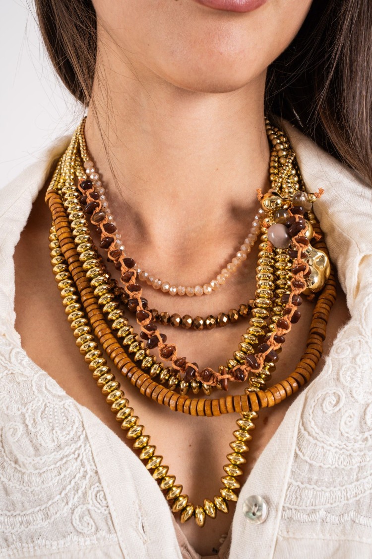 collana fiore multifilo collana fiore multifilo collana fiore multifilo