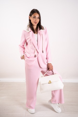 chaqueta coordinada Mirela y pantalones con capucha Mirella, chaqueta y pantalones coordinados, coordinó a Mirella ...