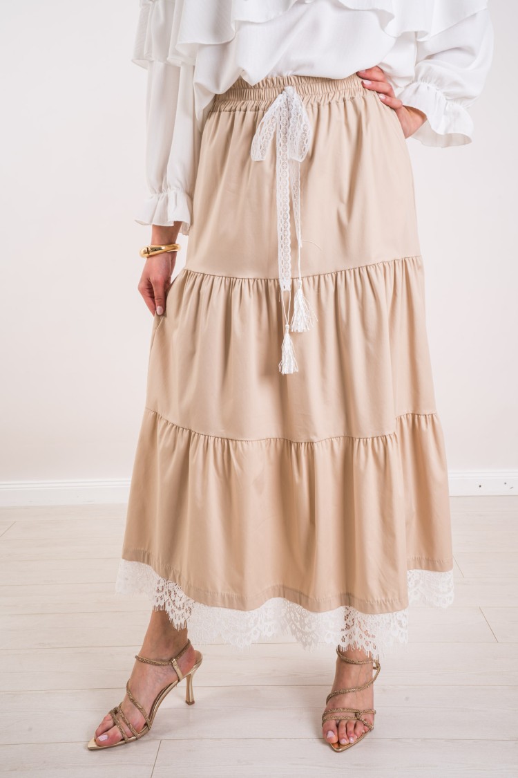 ludmilla skirt with lace Ludmilla skirt with lace Ludmilla skirt with lace