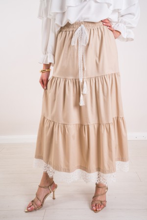 ludmilla skirt with lace Ludmilla skirt with lace Ludmilla skirt with lace