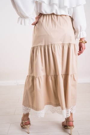 ludmilla skirt with lace Ludmilla skirt with lace Ludmilla skirt with lace