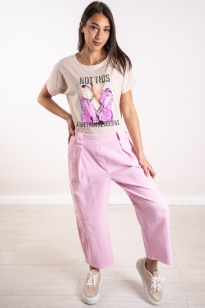 maglia shoes con stampa e strass  maglia shoes con stampa e strass  maglia shoes con stampa e strass