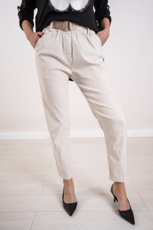 mirella Basic trousers Sandblasted trousers Mirella Basic sandblasted trousers Mirella Basic sandblasted