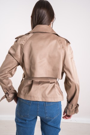 trench Marine Jacket Zweireiher Jacke Trench Marine Doppelreimige zweireihige Marine-Trench-Jacke