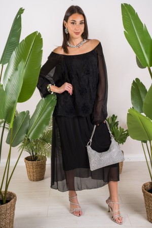 seidenbellissisei Kleid Bellissisa Kleid in Seidenseide Bellisisa Kleid