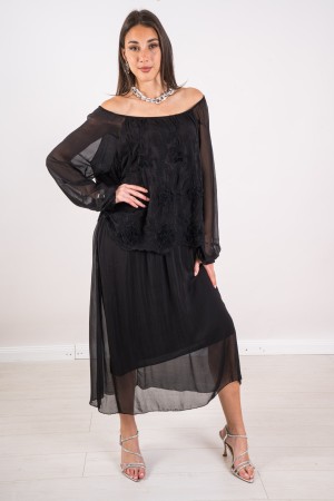 sILK BELLISISM DRESS BELLISISMA DRESS IN SILK SILK BELLISISA DRESS