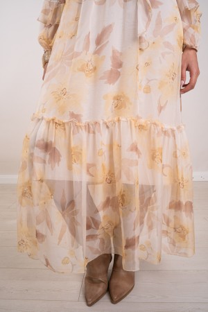 robe de fantaisie longue de printemps avec volants longs printemps robe fantaisie avec volants longs printemps robe fantaisie av