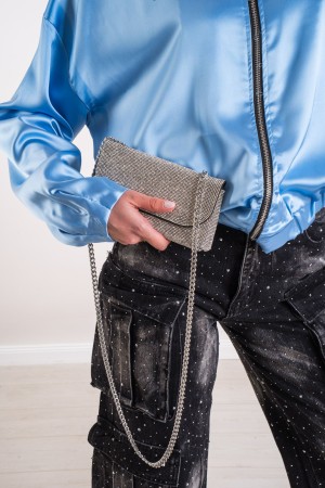 patty Bomber Patty Bomber Patty Satin Bomber Patty in Satin