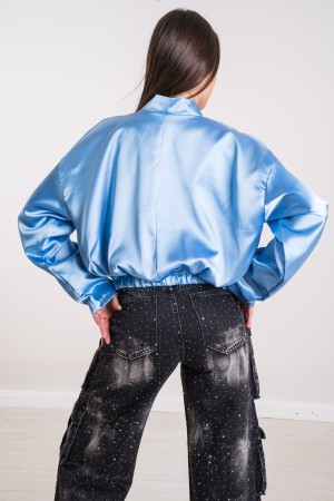 patty Bomber Patty Bomber Patty Satin Bomber Patty en satén