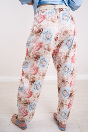 Pantalon Lolita avec pivotement de fantaisie Fleurs Pantalon Lolita avec pivotement de fantaisie Pantalon Lolita avec fleurs de 