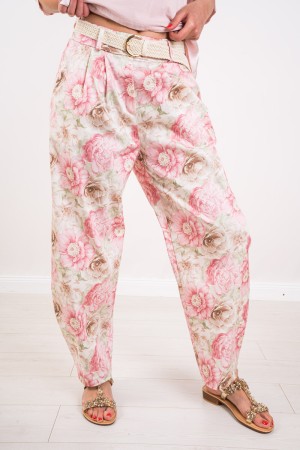 Lolita trousers with fancy peonies flowers lolita trousers with fantasy peonies flowers lolita trousers with fantasy peonies flo