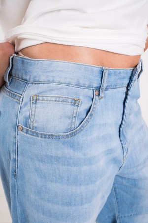Jeans Coco con bandana laterale sangallo  Jeans Coco con bandana laterale sangallo  Jeans Coco con bandana laterale sangallo