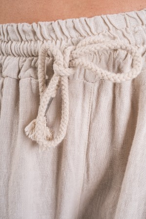 Linen sand coordinated with culisse detail and coordinated linen sands with detail Culisse and rouches coordinates ...