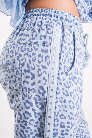 Coordinated Savana Animalier Linen with Detail Rouches Coordinated Savana Animalier Linen with Detail Rouches Coordinat ...
