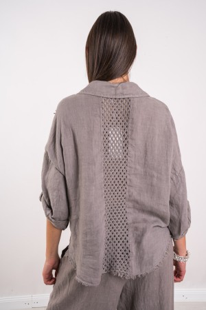 Coordinato Bijou con ricami floreali in pailletes Coordinato Bijou con ricami floreali in pailletes Coordinato Bijou con rica...