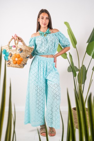 Sunflower pants Palace in lace macramé trousers sunflower palace lace macramé pant sunflower palace in lace ...
