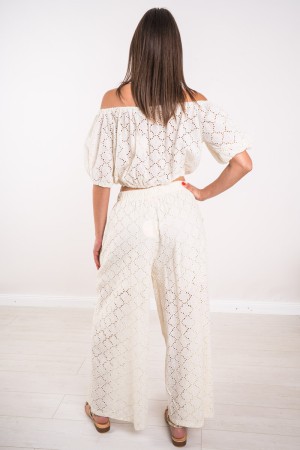 Pantalon de tournesol Palais en dentelle Macramé Pantalons de tournesol Palace de tournesol Macramé Pantalon Palais de tournesol