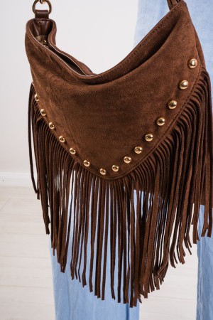 Sac jade avec des goujons et un sac jade franges avec des goujons et un sac jade franges avec des goujons et une frange
