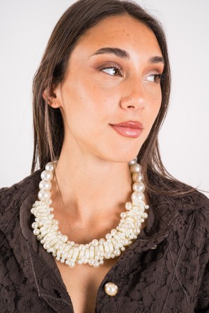 Collar de princesa con perlas de colores maxi y perlas de princesa con perlas de colores y perlas de princesa con perlas de prin