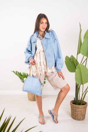 Bomber Mila en Denim Bomber Mila en Denim Bomber Mila en Denim