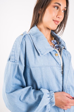 Bomber Mila in Denim Bomber Mila in Denim Bomber Mila in Denim