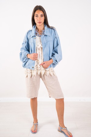 Bomber Mila en Denim Bomber Mila en Denim Bomber Mila en Denim