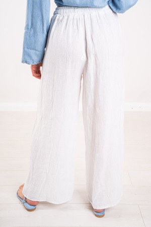 Pantalone Léa in lino morbido Pantalone Léa in lino morbido Pantalone Léa in lino morbido