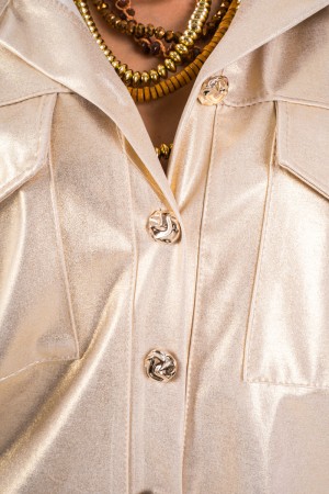 Gold jacket with gold jewel gold jacket Gold jacket with gold jewel gold jacket with gold jewel buttons