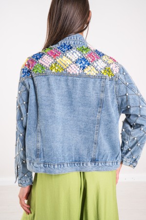 Sydney Pairets et Perle Jacket Sydney Paire et Pearls Sydney Paire des paires et des perles