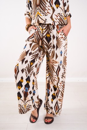 Coordinato Klimt con stampa geometrica e fiorata  Coordinato Klimt con stampa geometrica e fiorata  Coordinato Klimt con stam...