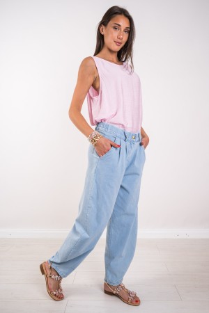 Amelia-Tanktop mit hinteren Bogen Amelia mit Back Bow Amelia Tank Top mit Back Bow