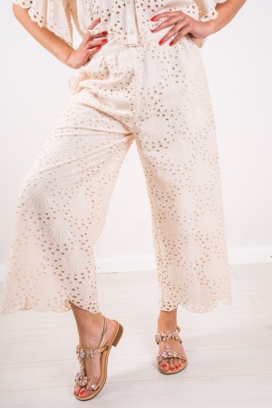 Lory Lace Pantalones Macrame Lory Pantalones de encaje Macrame Macrame Lory Pantalla Macrame