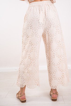 Lory Lace Pantalones Macrame Lory Pantalones de encaje Macrame Macrame Lory Pantalla Macrame